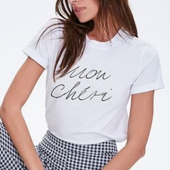 Forever 21 Mon Cheri Tee 2X - Picture 1 of 2